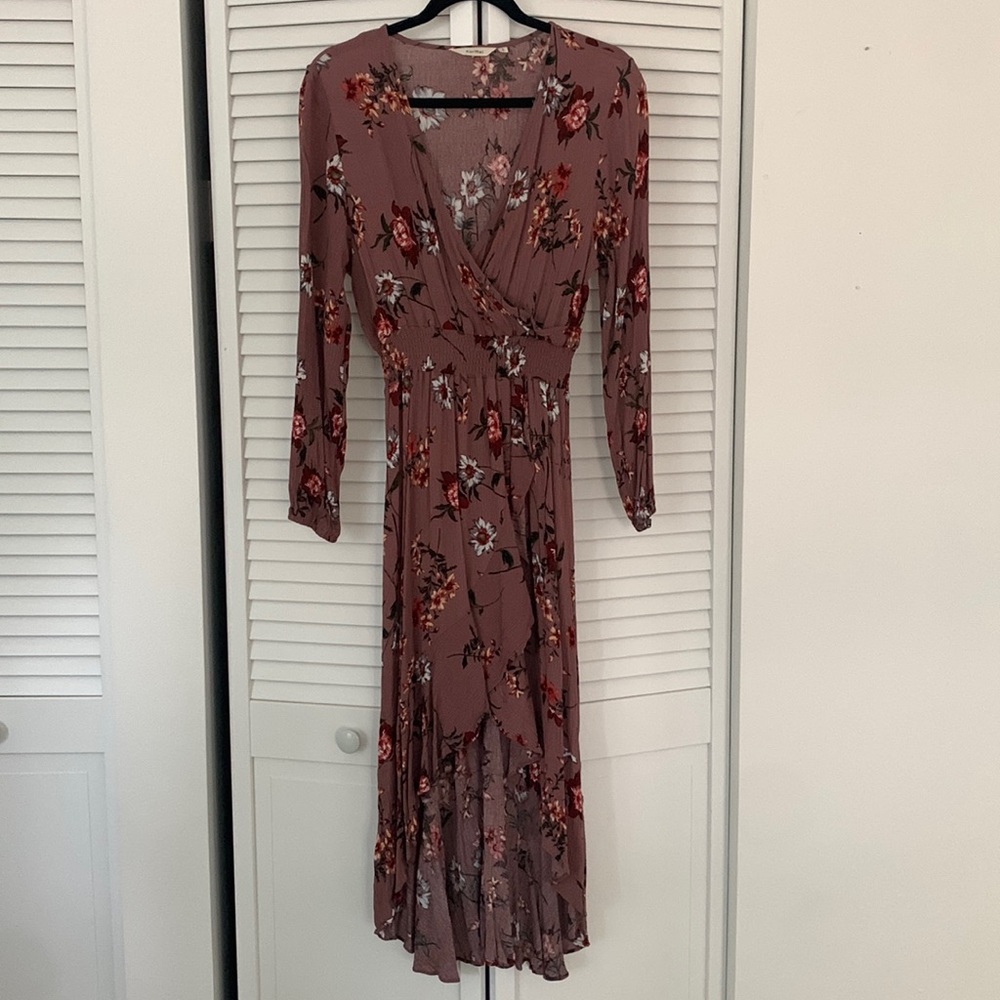 Floral High-Low Dress